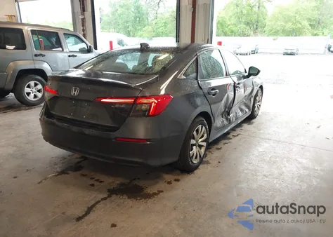 2024 Honda Civic Lx из США, поврежденный, VIN 2HGFE2F26RH568991